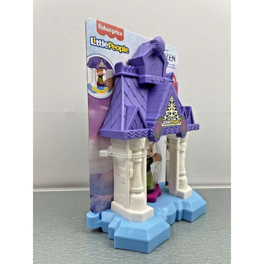 Fisher Price Little People Disney Frozen Anna in Arendelle Portable Playset - Picture 5 of 14
